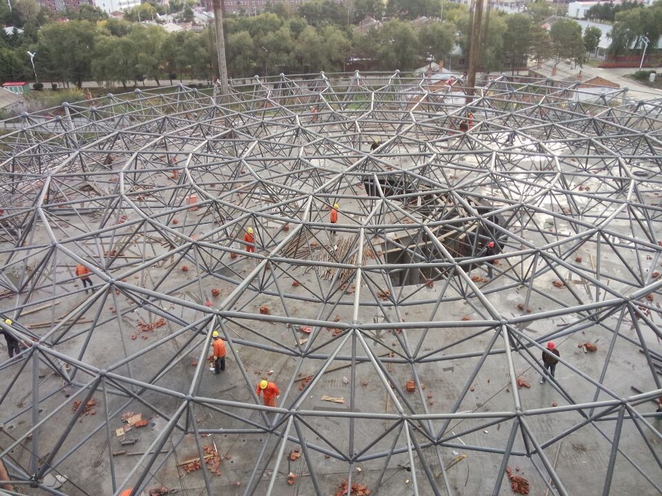 十堰全民健身中心网架